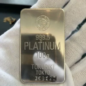 徳力本店　プラチナインゴット100g